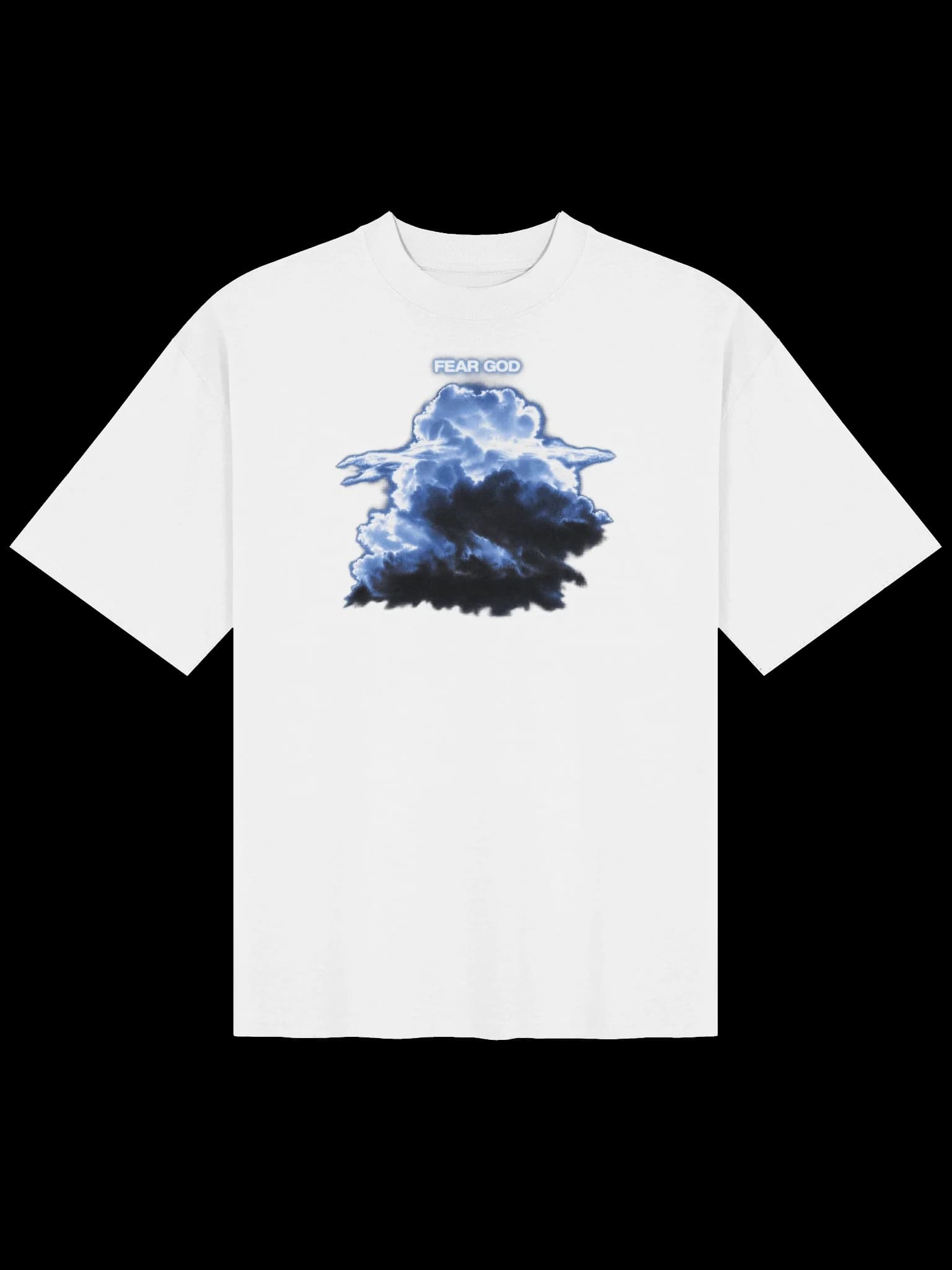 FEAR GOD oversized tee, white