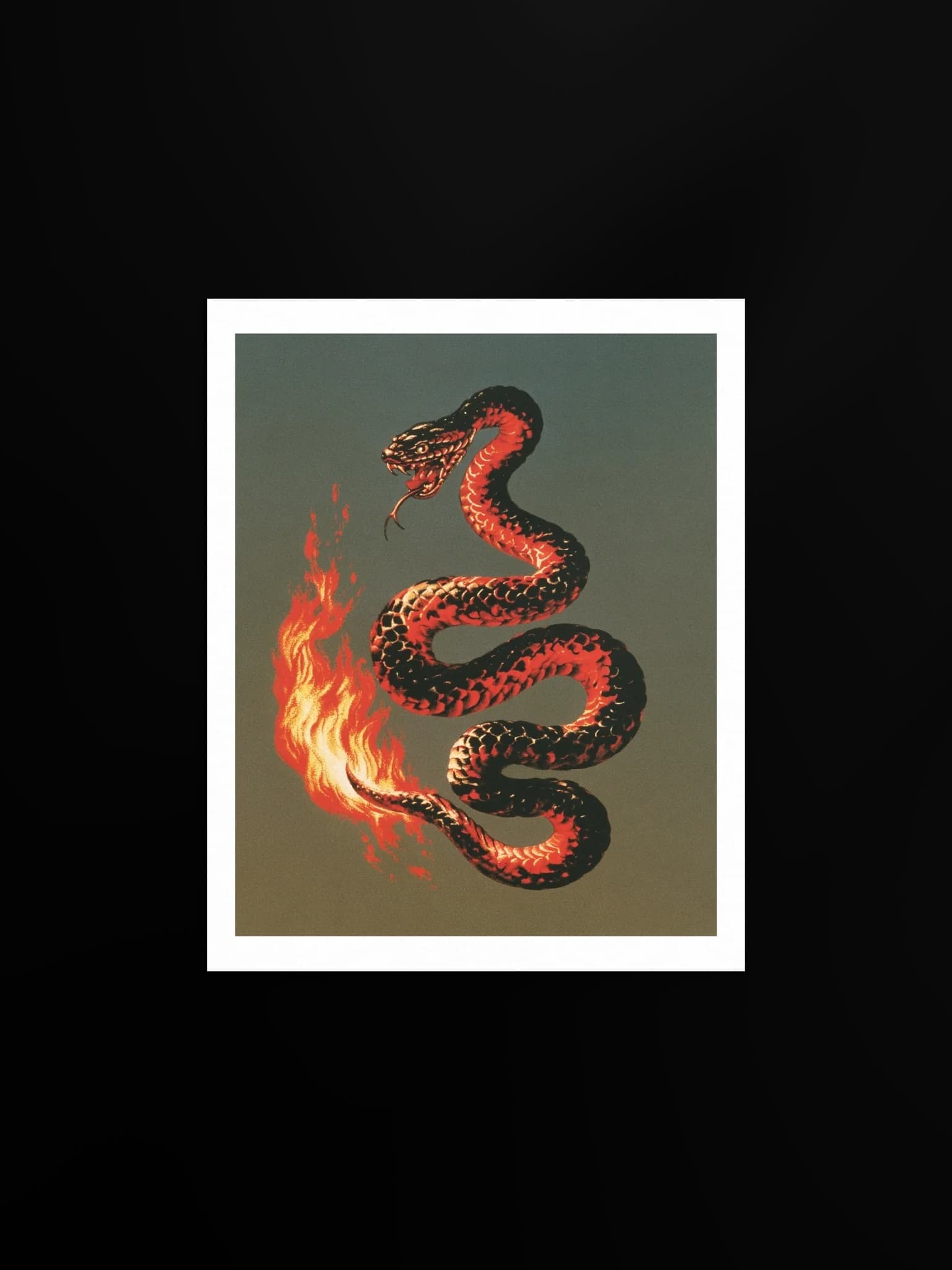 Serpent's Flame - Art Print, view 1