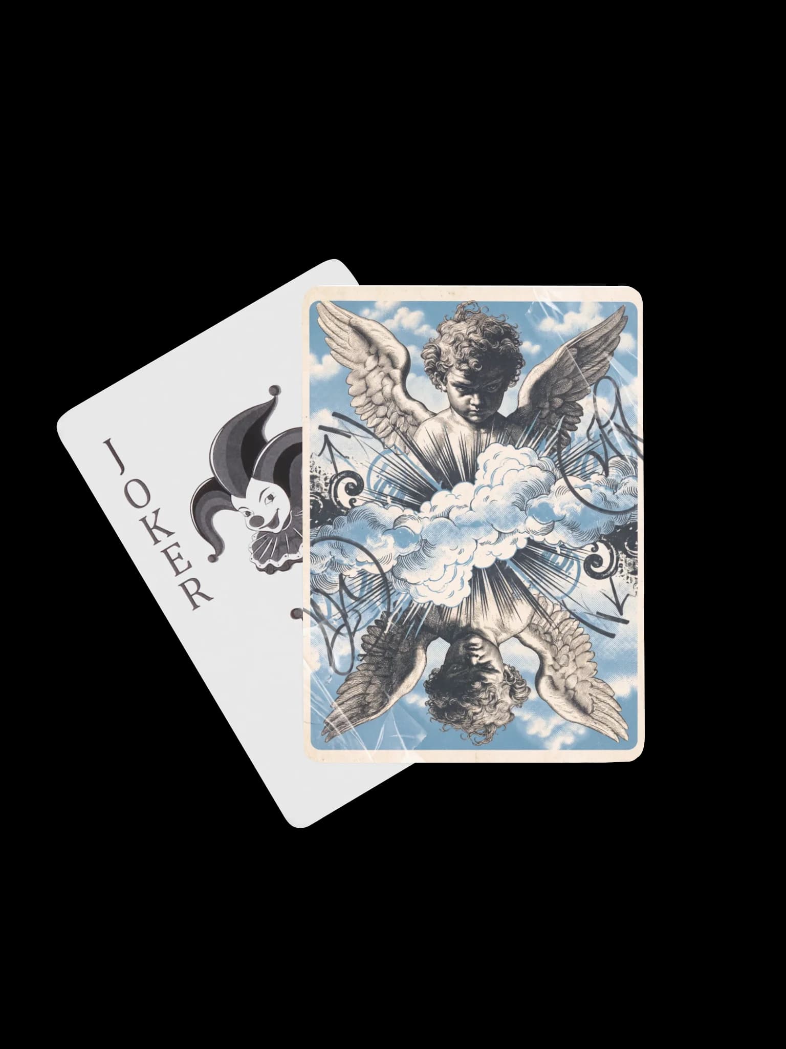 Cupid's playing cards, view 1