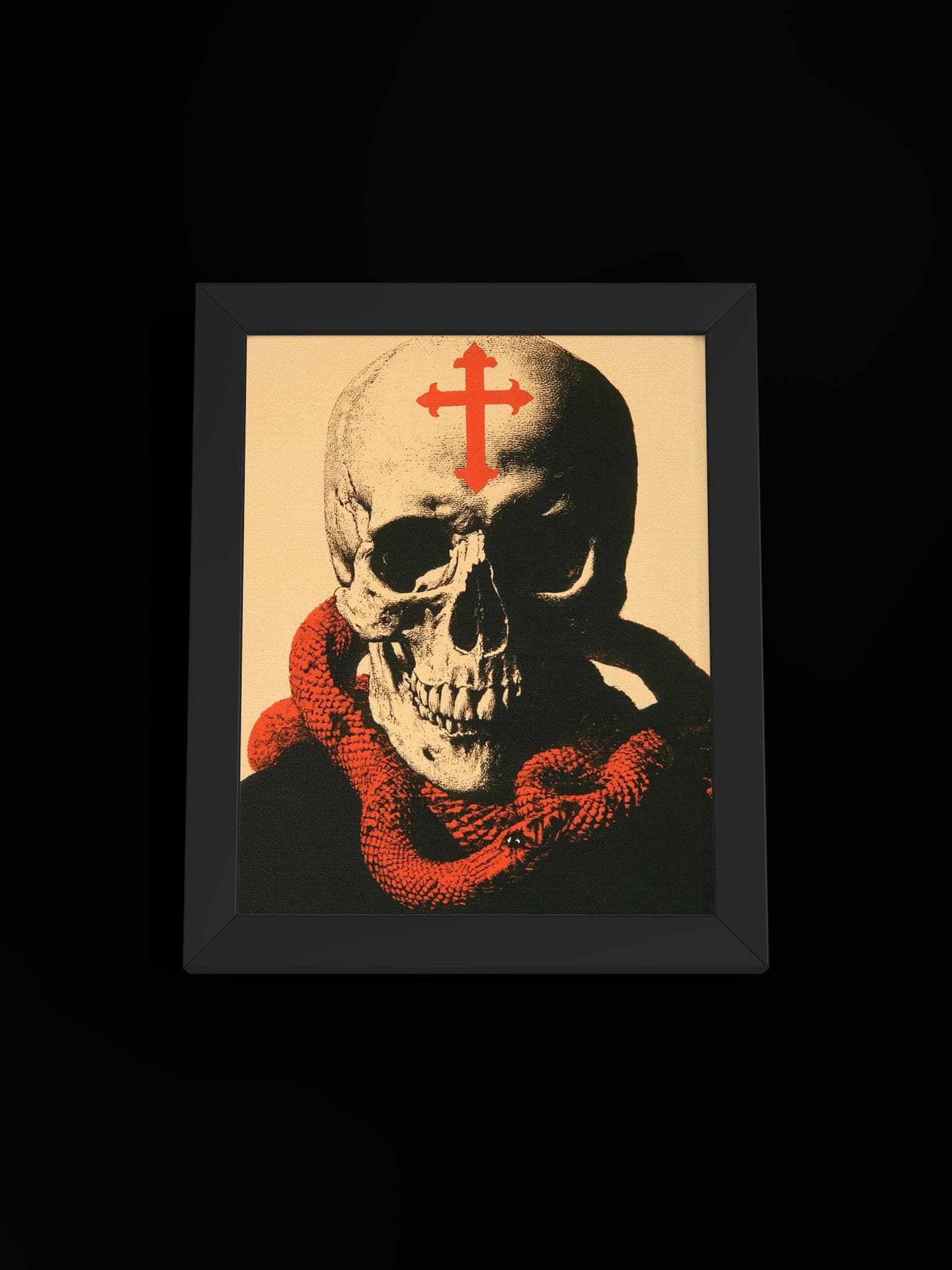 Memento - Framed Art Print, black, view 1
