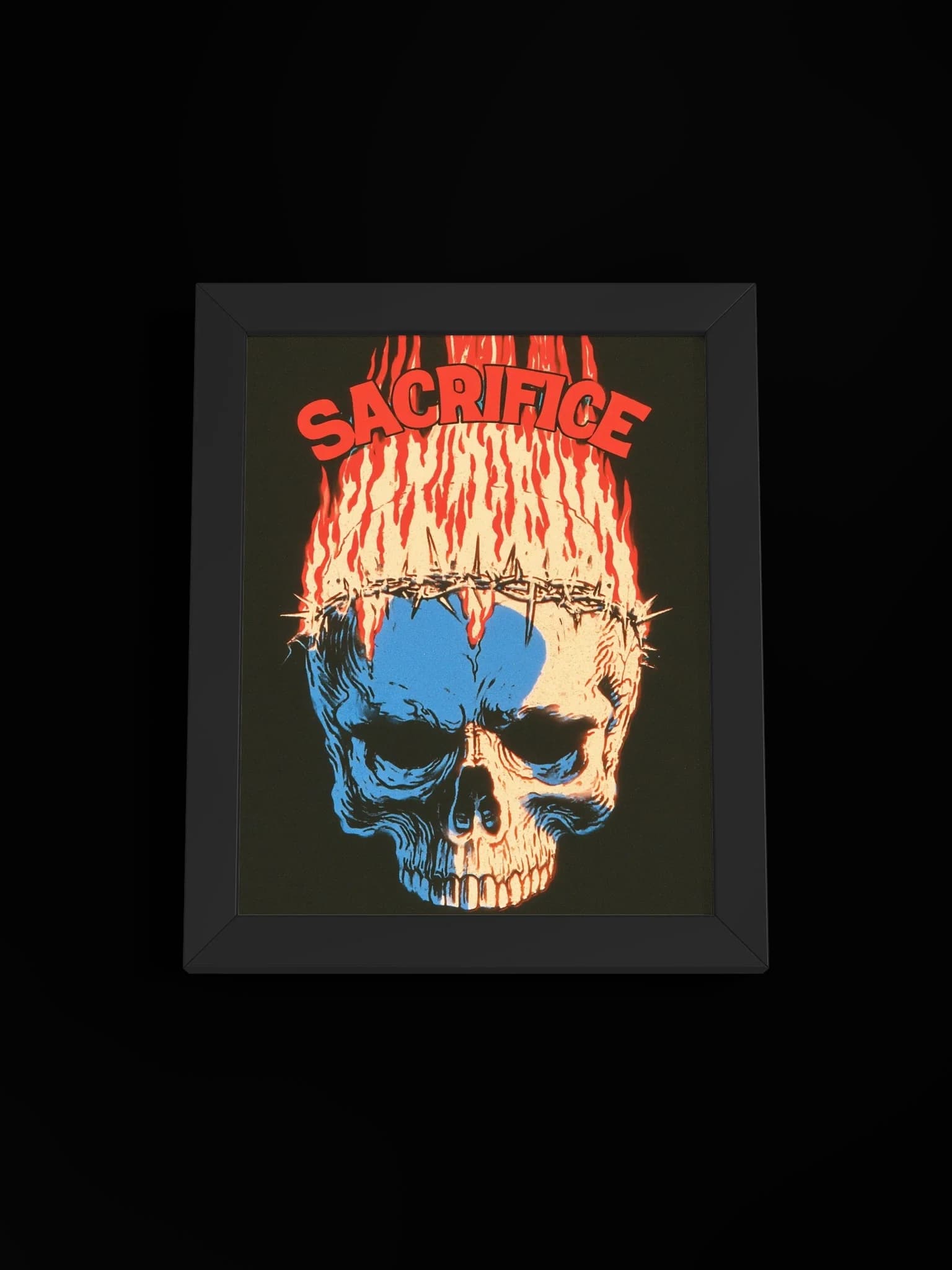 Sacrifice - Framed Art Print, black, view 1