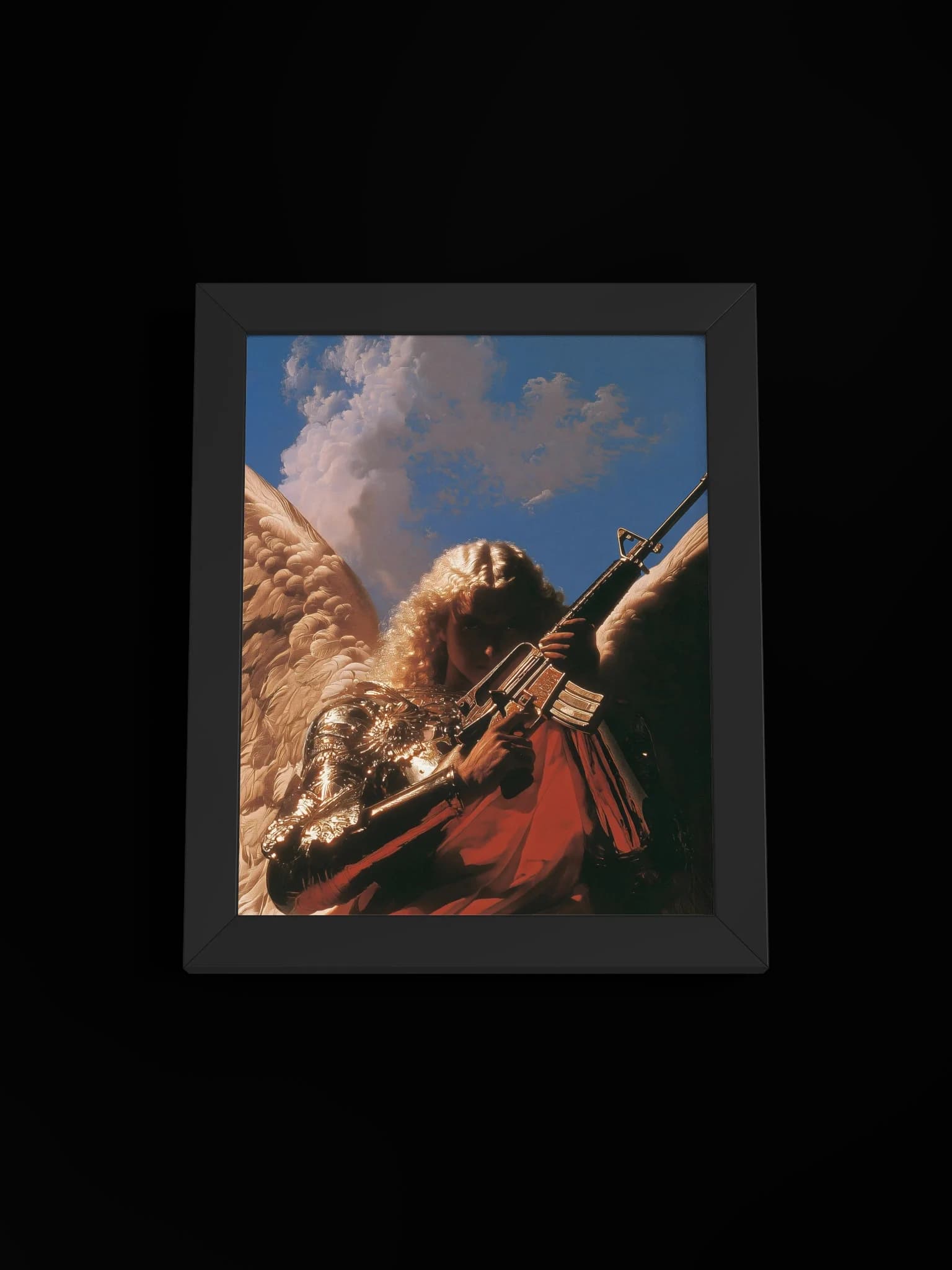 Guardian - Framed Art Print, black, view 1