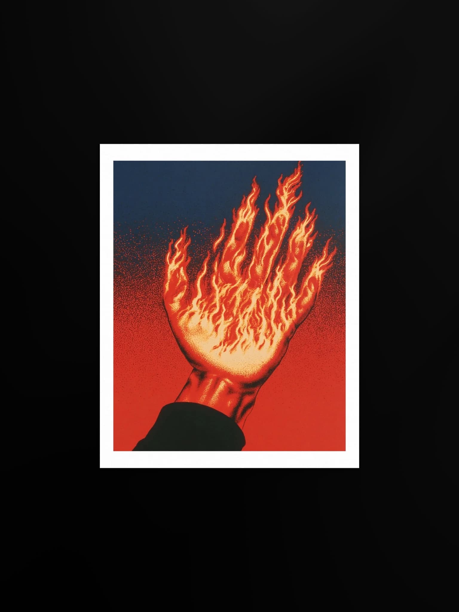 Hand of Fire - Art Print, view 1