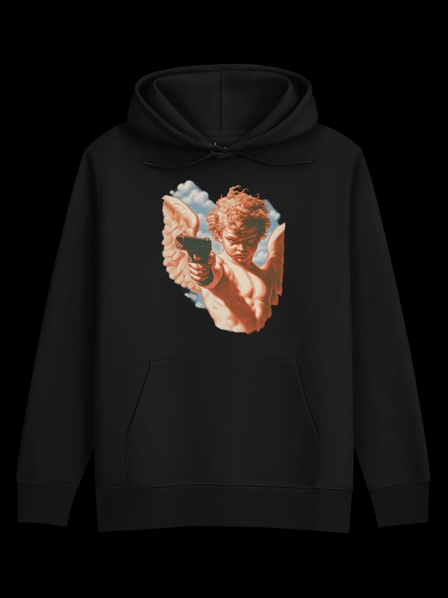 Cupid's Shot hoodie, black